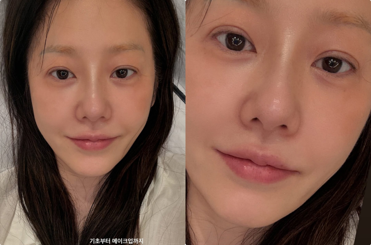 고현정, 너무 가까운 거 아니에요? 모공까지 보이는 초근접 민낯샷