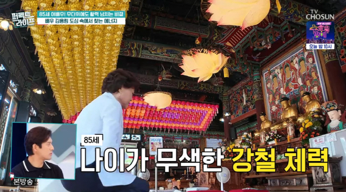 '85세' 김용림, 목욕탕서도 꼿꼿한 워킹..."빨가벗고도 당당하다고" …