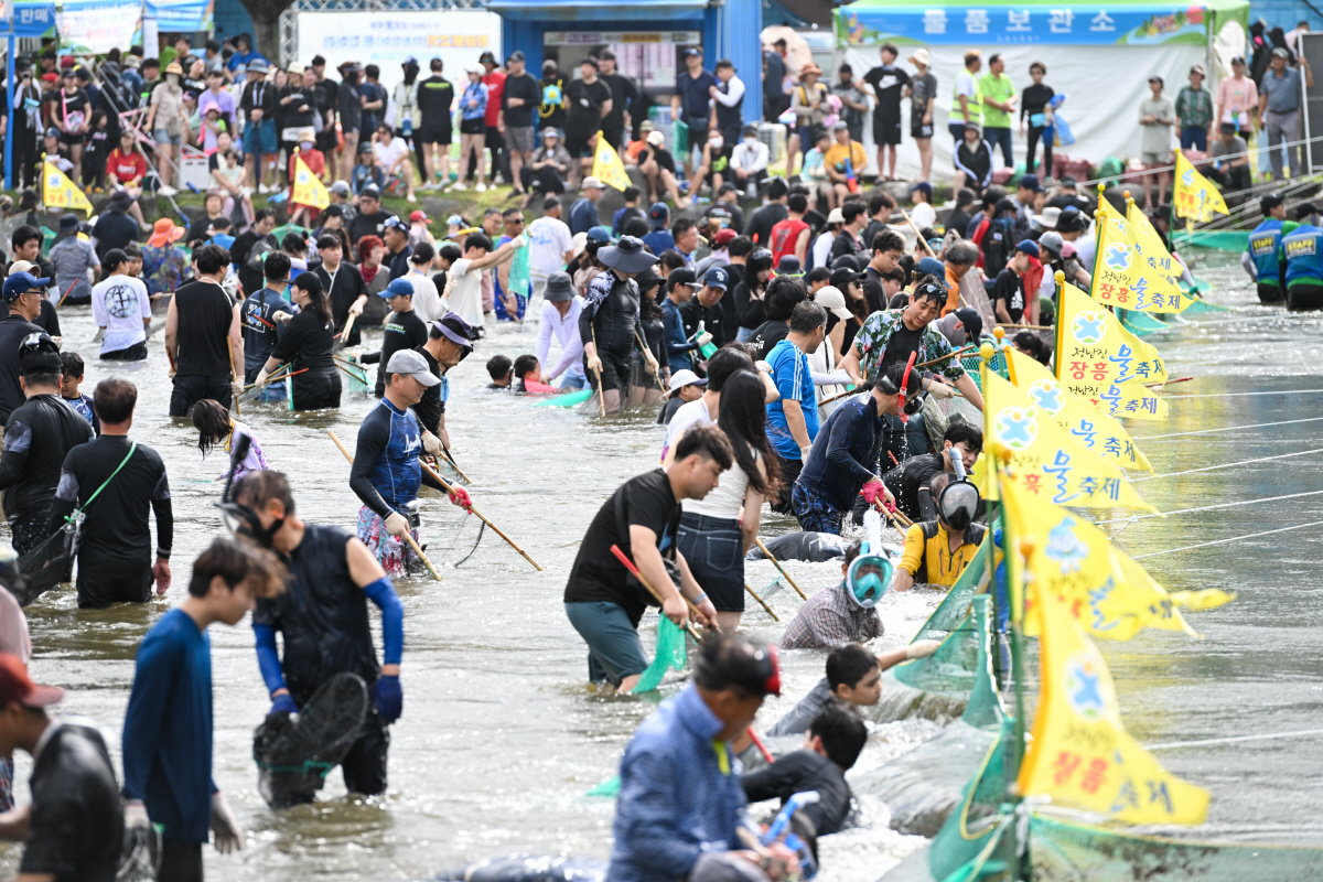 "더위 타파" 익스트림 체험이 있는 곳 '장흥'…한여름 물 축제가 시작됐…