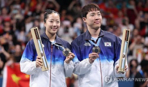LA 올림픽서 혼성단체전 도입한 탁구, 라켓 종목 '최다 금메달'