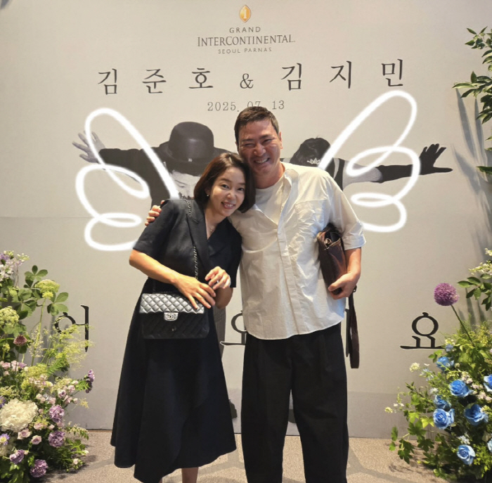 김준호♥김지민, 하객 1200명이라더니 '사채업자'까지…정이랑 