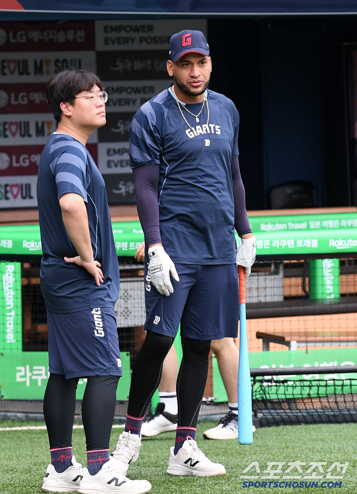 [포토] 레이예스 '오늘 날씨가 변수'