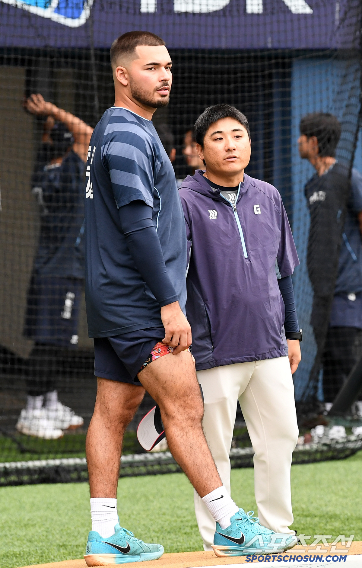[포토] 감보아 '오늘 선발인데'