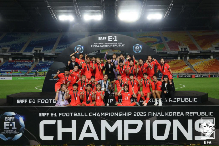 '20년만의 우승'여축연맹"이 감동,여축 성장 이끈 WK리그X女축구선수권…