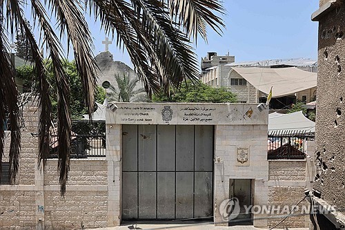가자성당 폭격 사과한 이스라엘…"트럼프 화내자 이례적 반응"