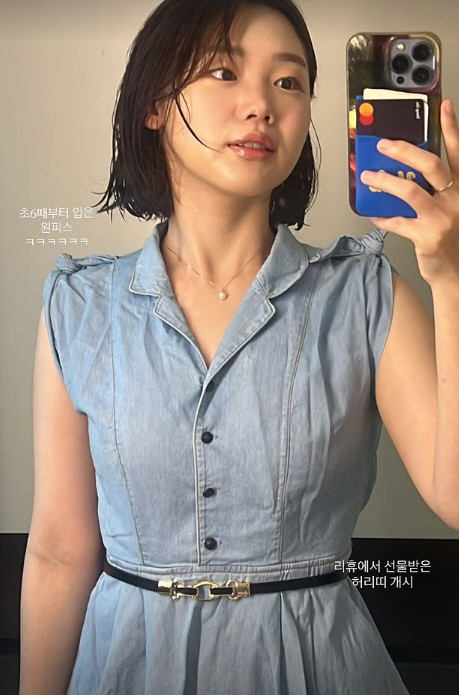 '美 로스쿨 합격' 김수민, 초6 원피스가 아직 맞네…美친 자기관리