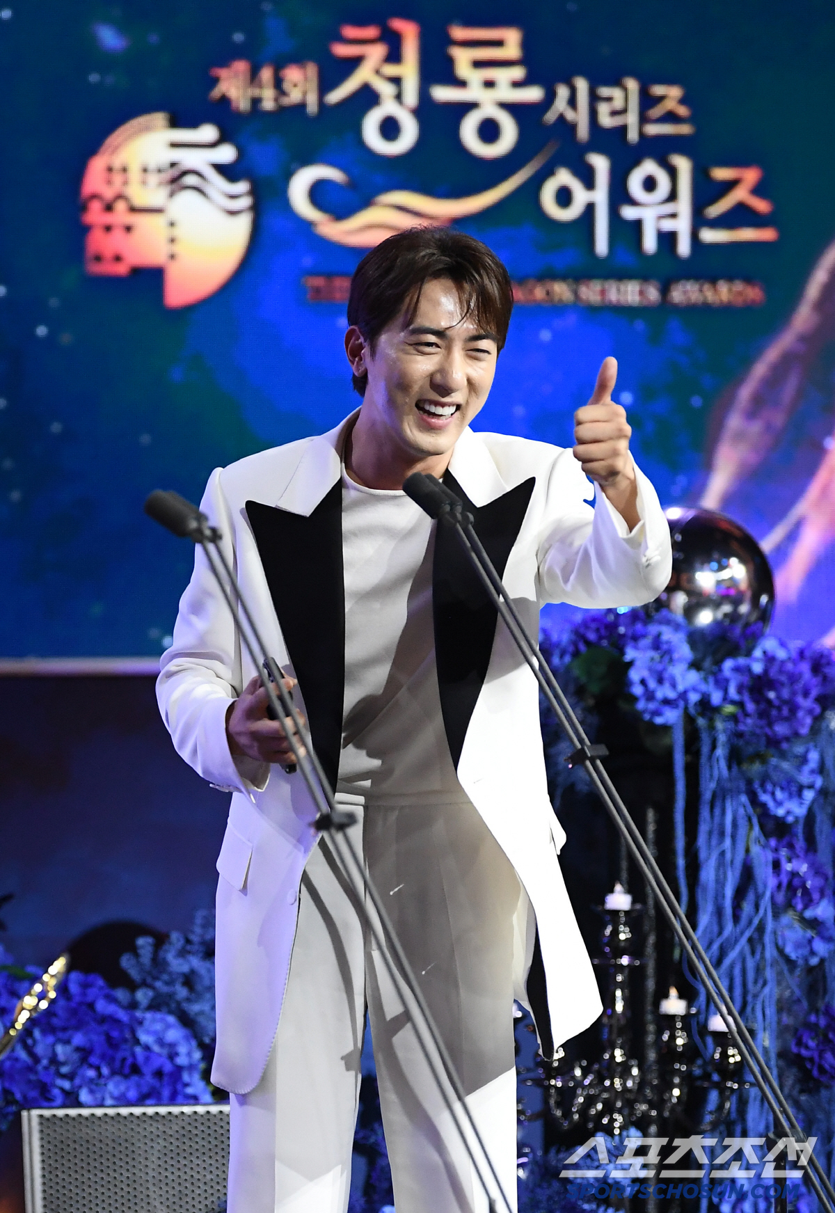 [포토] '상은 못 탔지만' 김원훈, 준비했던 남자예능인상 수상소감 결국…