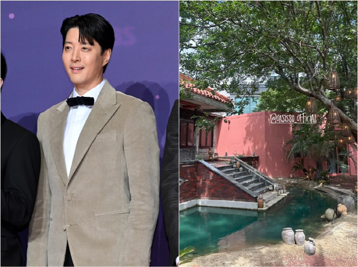 '강해림과 열애설' 이동건 제주 카페, 간신히 물바다 면했다…폭우 끝 '…