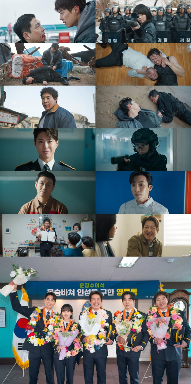‘굿보이’ 박보검, 바다 뛰어들어 오정세 수갑 채웠다…8.1% 정의 완성 엔딩