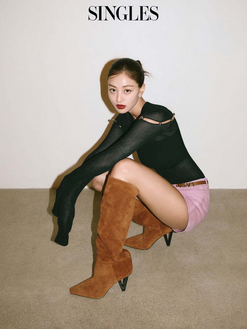지효 "트와이스로 활동할 수 있다는게 늘 자랑스럽고 감사하다"(싱글즈)