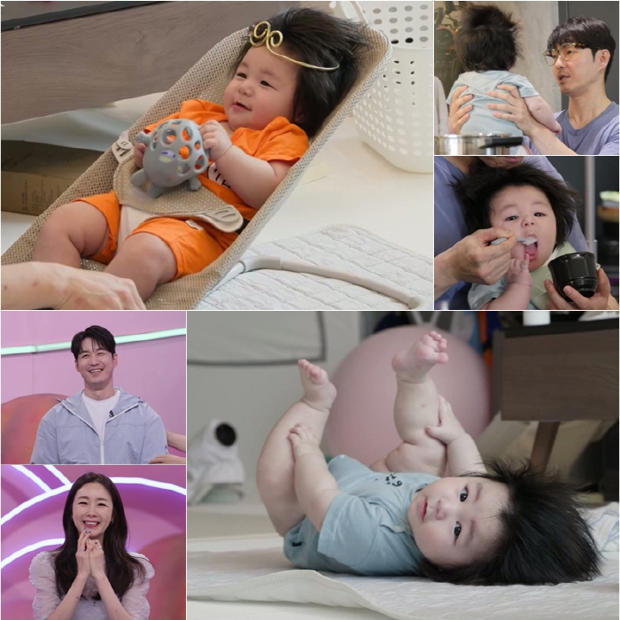 "머리숱이 사자갈기 같네"…'사야♥'심형탁子 하루, 깜찍 '손오공' 변신…