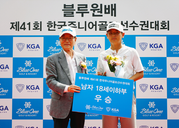 '상승세' 강승구 오수민 타이틀 방어 성공할까...블루원 후원, 제42회 한국주니어골프선수권대회 23일 개막