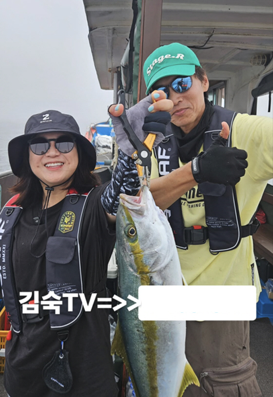 김숙, ♥구본승과 럽스타 시작 '달달 투샷'...날 잡고 "오빠가 더 좋…