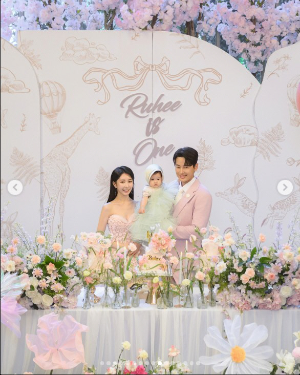이지훈♥아야네, 결혼식보다 화려한 초호화 돌잔치 그후…"선물 대신 기부"