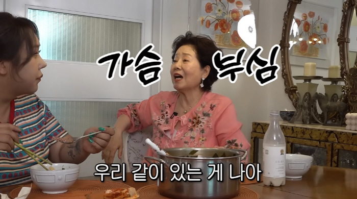 선우용여, 풍자 가슴에 '나쁜 손'…"너무 크구나 너도"