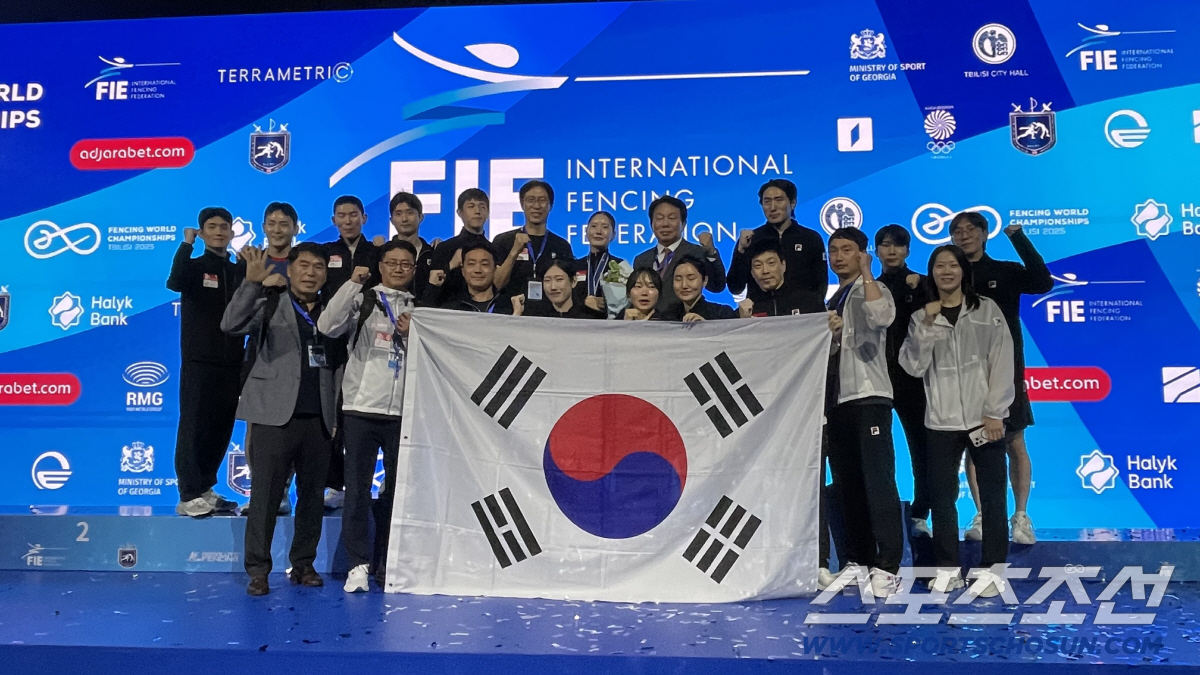 '女에페 세계1위의 존재감'송세라,트빌리시세계선수권 빛나는 銅!