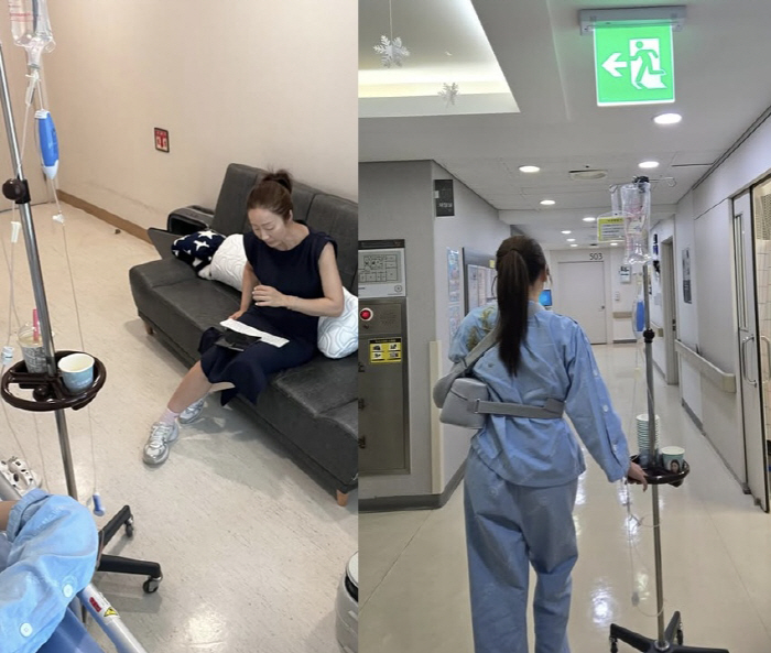 김경화, 안타까운 소식 전했다 "딸 사고나 갑자기 수술, 마음 찢어져"