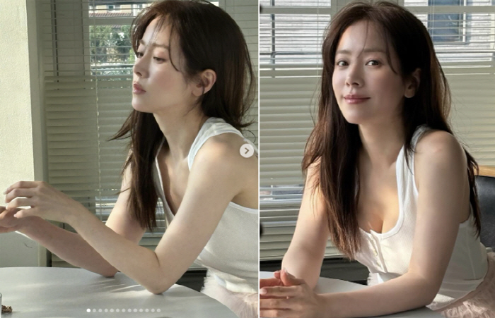 한지민, 10살 연하 ♥최정훈이 매일 보는 실제 미모..'무보정 직찍도 …