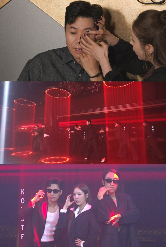 '문원♥' 코요태 신지, 육아 난이도 上 김종민·빽가 키우는 '엄마 리더…
