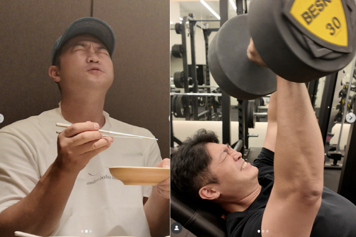 최자 “지속가능한 돼지가 인생 목표”…30kg 덤벨 후 먹방 폭주