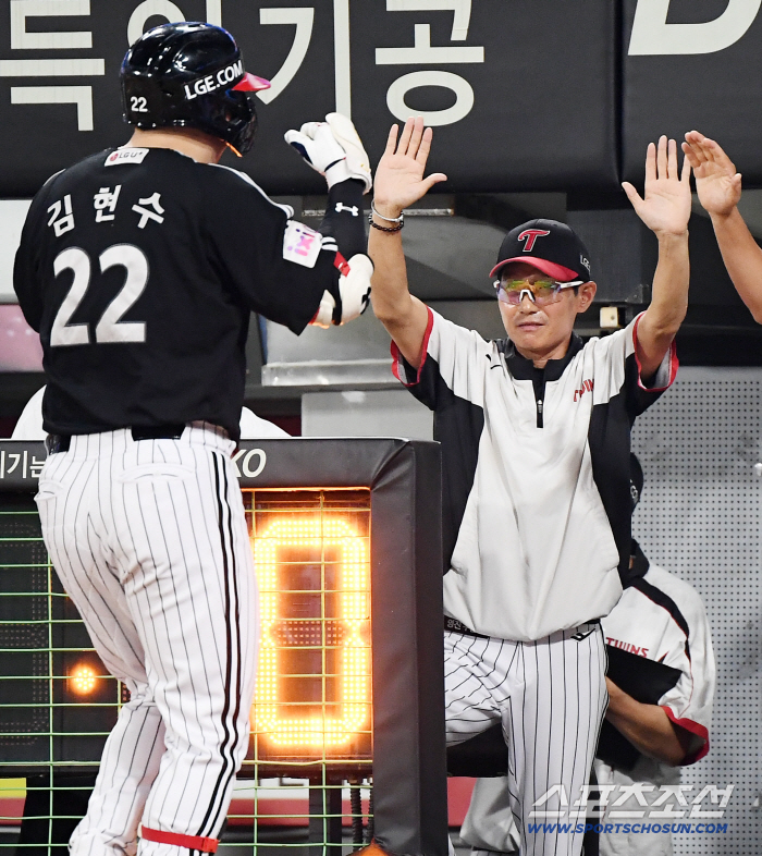 '광주 대첩' LG → 두산전 주전 안 쉰다! 김현수-문보경-박동원-오지환 전부 선발 출장