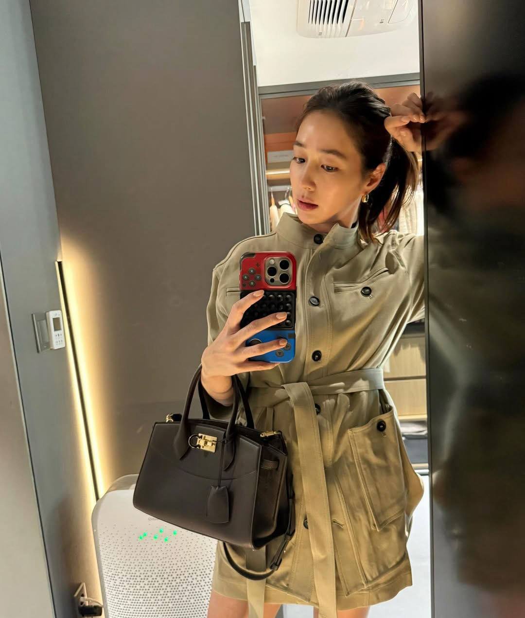 '이병헌♥' 이민정, 외모 망언...퀭한 얼굴이라더니 "43도에 패딩 입…