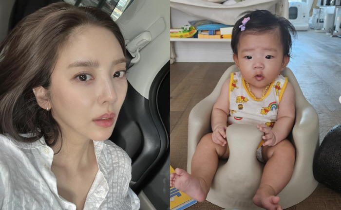 '이규혁♥' 손담비 출산 후 다이어트, 볼이 폭 패일 정도...일·육아에…