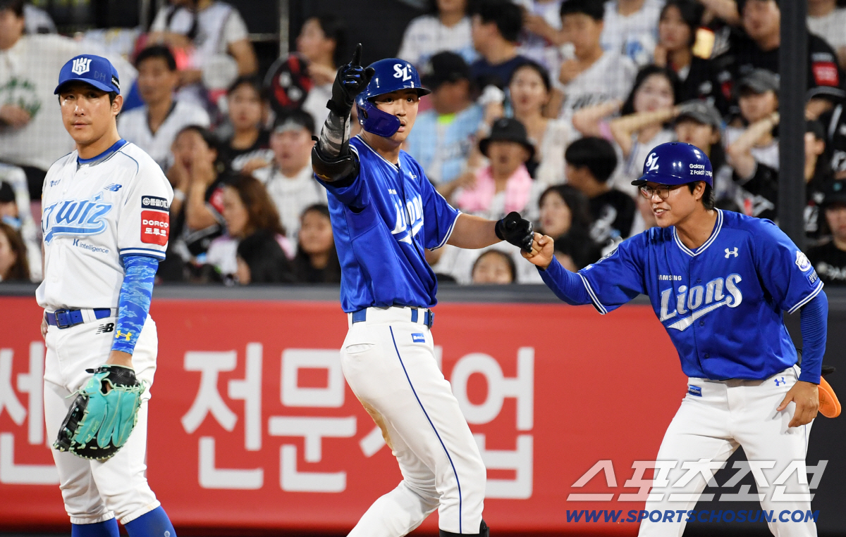 [포토] 구자욱 '멀티히트'