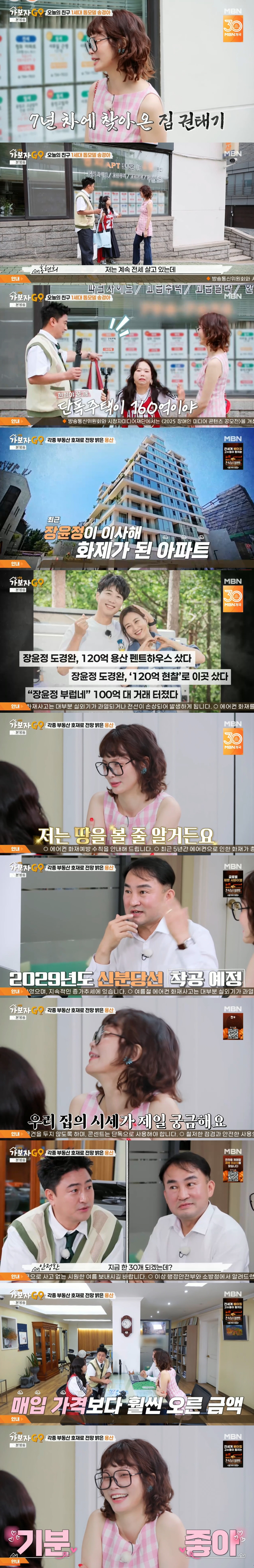 장윤정♥도경완, '120억' 용산 펜트하우스 현찰 매입 "제이홉·공유도 …