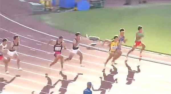 '日 기록에 전 세계가 놀랐다' 16살 고교생, 100m 10초00 주파…