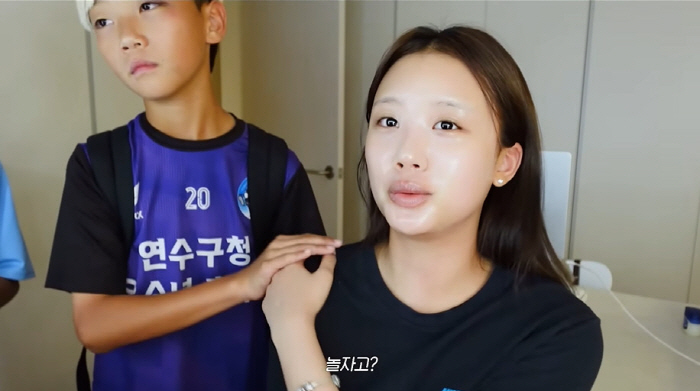이동국子 시안, 시퍼렇게 멍든 눈...재시도 깜짝 "눈 왜그래?" ('지…