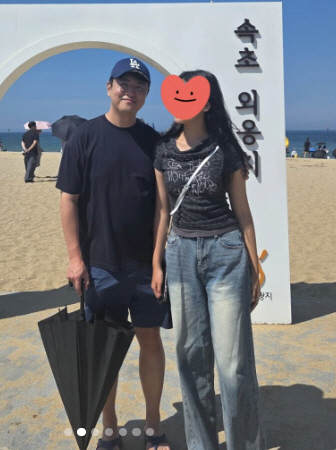 ‘이혼’ 최동석 옆, 박지윤인 줄…고1 딸 "아빠만큼 컸다" 깜짝 근황