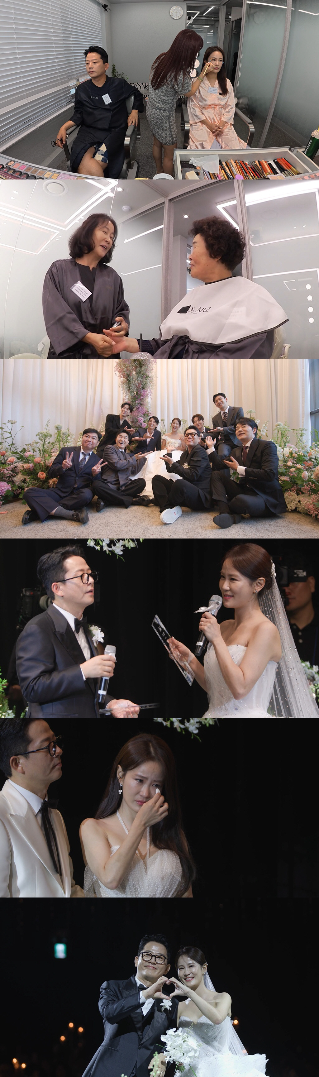 절친 박나래도 불참…‘김준호♥’ 김지민, 결혼식서 눈물 “제일 걱정됐던 …