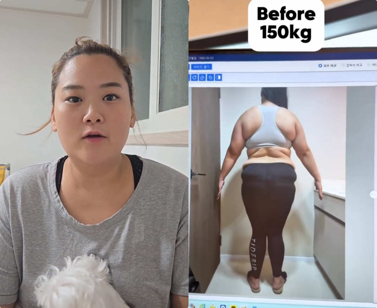'150kg' 미나 시누이, 목표까지 20kg 남았는데 "죄송하다, 포기…