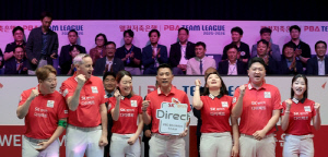 SK렌터카·하나카드, 나란히 4연승…팀리그 '2강 구도' 구축