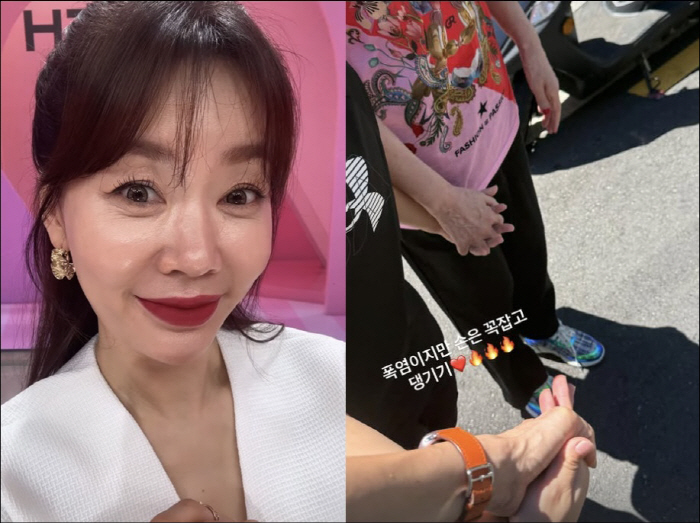 안선영, 캐나다 이사 전 치매 母와 데이트 