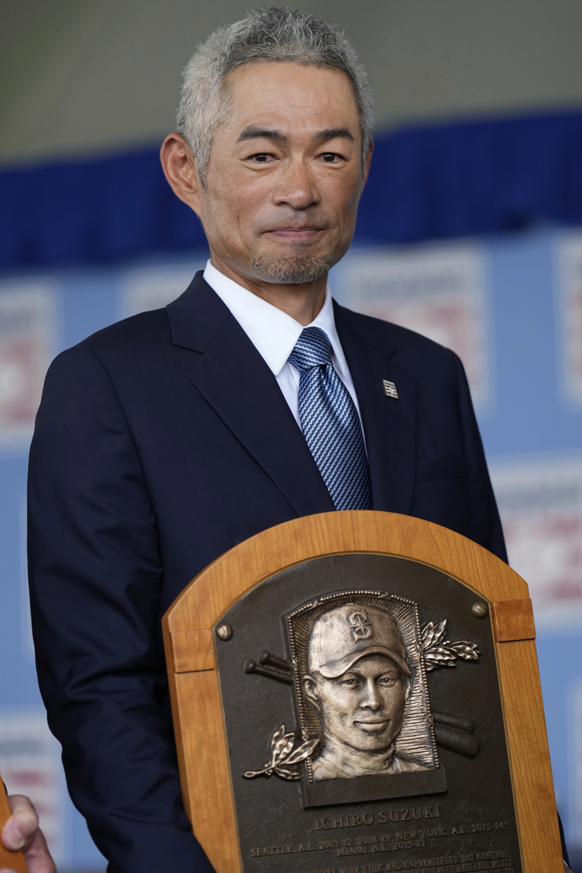 "최고의 동료는 내 아내죠" 이치로, 역사에 남을 HOF 명연설...위트…