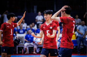 한국 U-19 남자배구, 핀란드에 2-3 석패…3연승 후 첫 패배