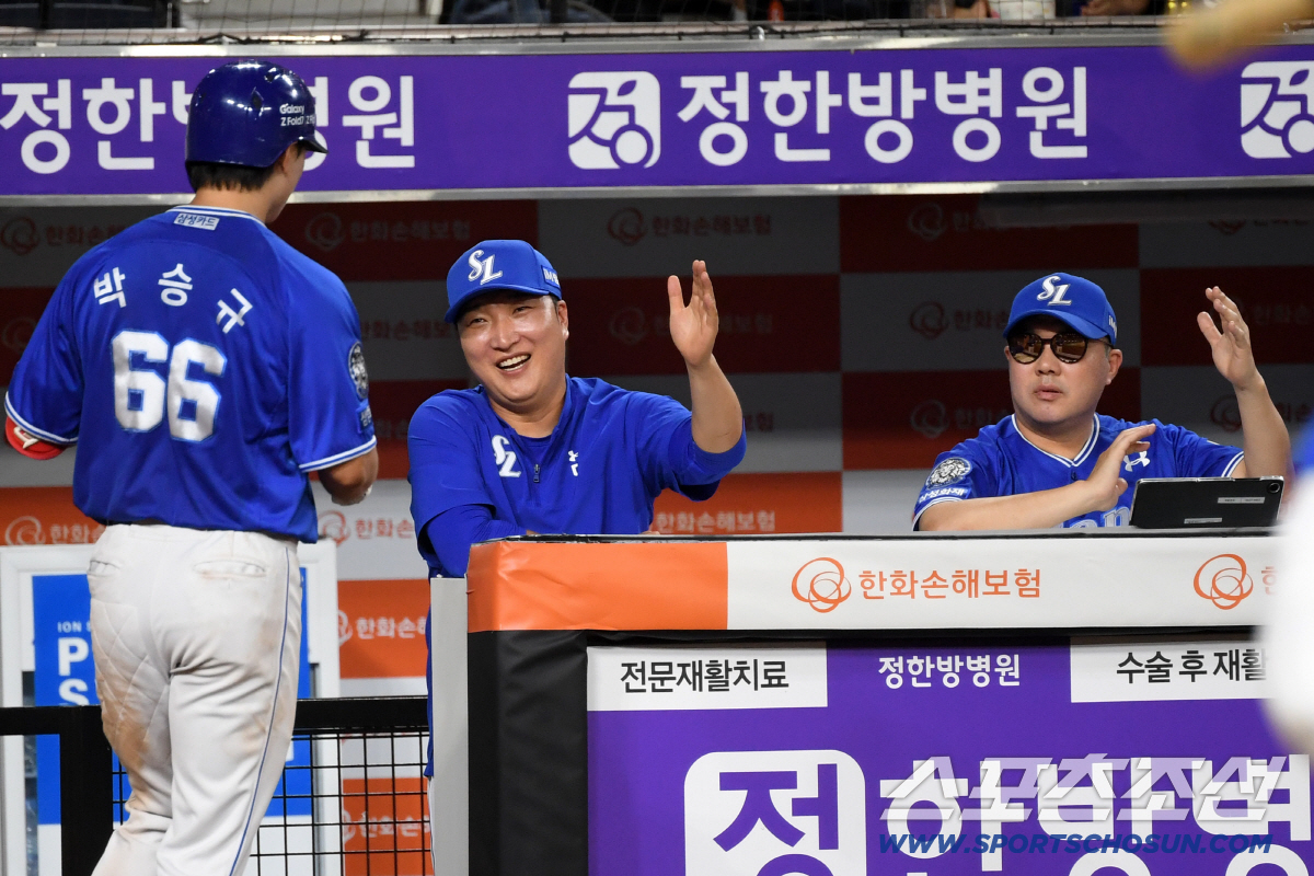 '끝내기 후유증 없다' 삼성, 가라비토 QS→홈런 3방까지 터졌다…한화 …