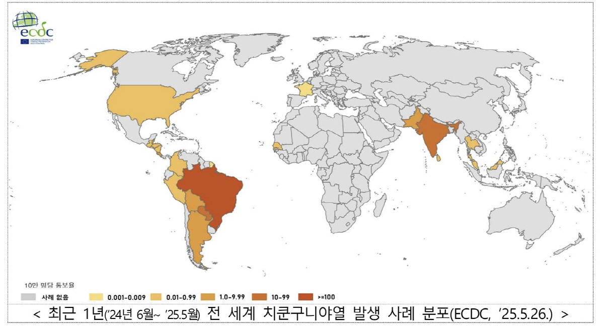 인도양·中 광둥성서 확산 법정감염병 '치쿤구니야열' 뭐길래…'숲모기 주의…