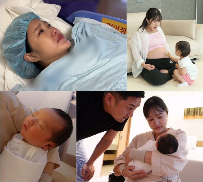 헤이지니, 둘째 포포 출산 후 오열…"어머 벌써 눈을 떴어!" ('슈돌'…