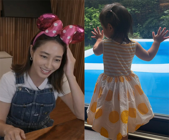 이민정, '♥이병헌 바라기' 딸 때문에 서운 "아빠한테만 안겨있어"