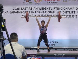 김은영, 동아시아역도선수권 여자 48㎏급 3위