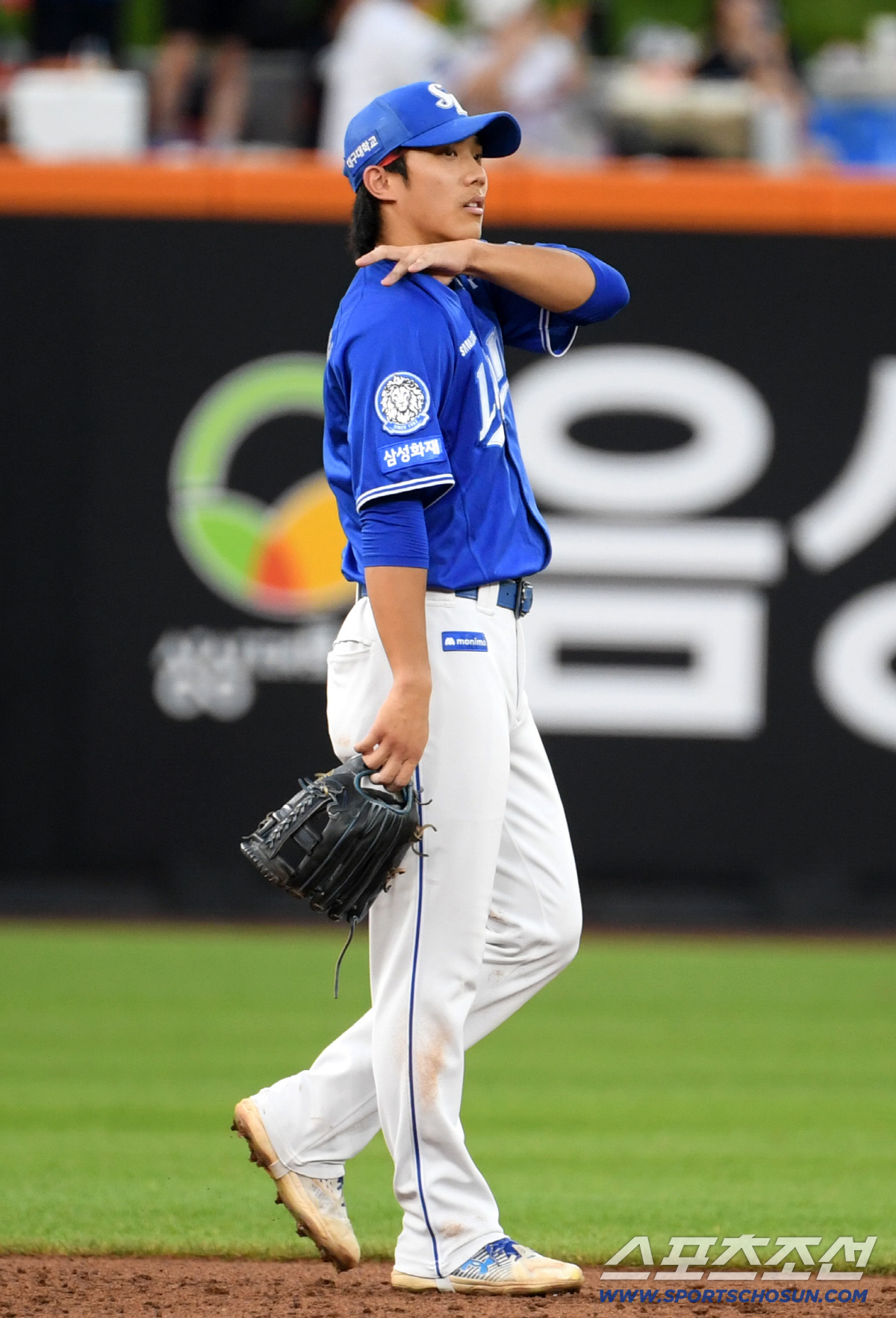 [포토] 이재현 '악송구로 실점 허용'