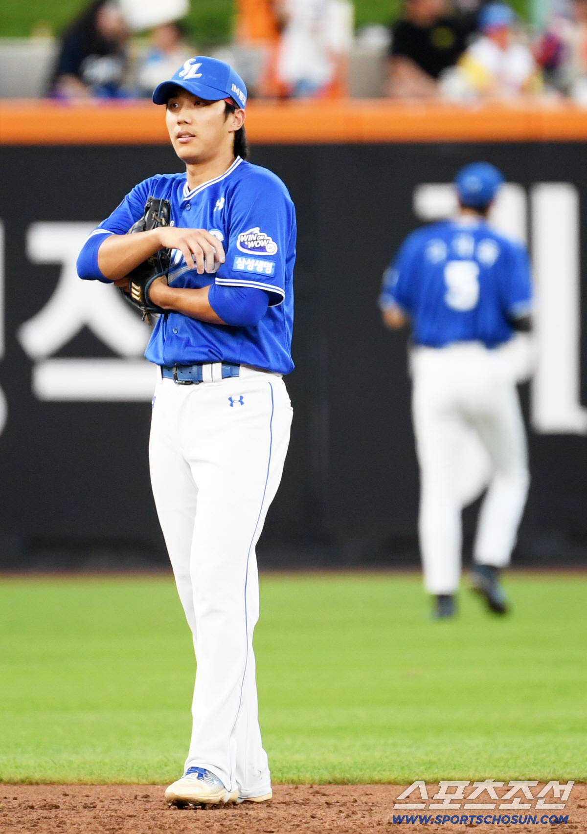 [포토] 이재현 '악송구로 실점 허용'
