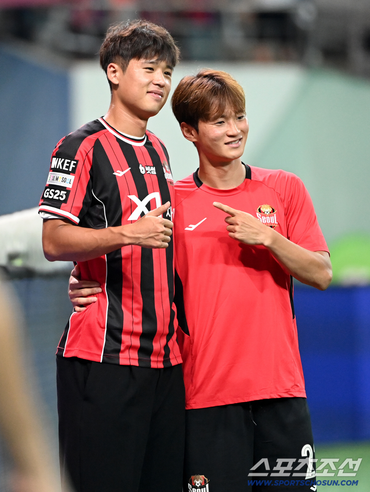 [포토] 김진수와 포즈 취한 김주성