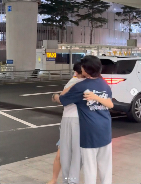 박은혜, 전남편과 유학간 쌍둥이와 한국서 재회 "야구보기 딱 좋은 날씨"