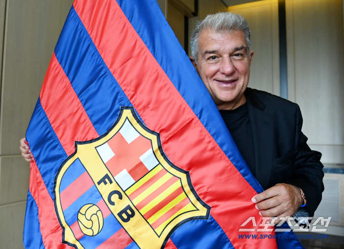 '호감구단'바르셀로나 라포르타 회장"바르샤의 코리안리거?시간 문제...韓선수들의 멘탈,유럽 모든 구단이 원해"[단독인터뷰X위크엔드스토리①]