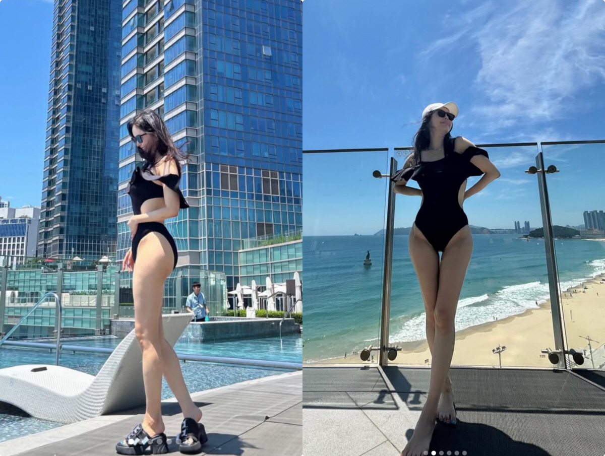 "큰 골반 준 엄마에 감사" 장영란, 몸매 보정 논란에 원본 동영상 공개