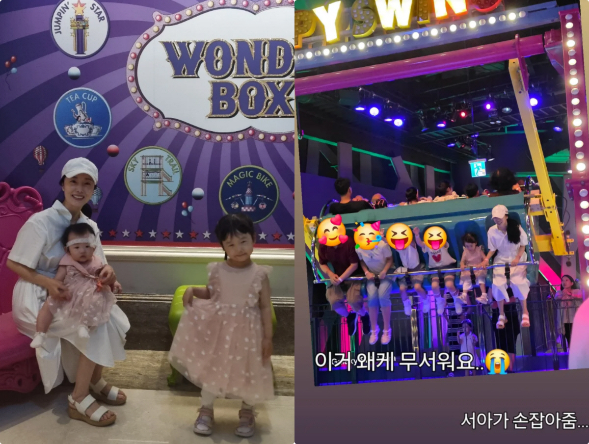 '의사♥' 이정현, 공감력 뛰어난 첫째 딸에 감동 "무섭다고 손 꼭 잡아…